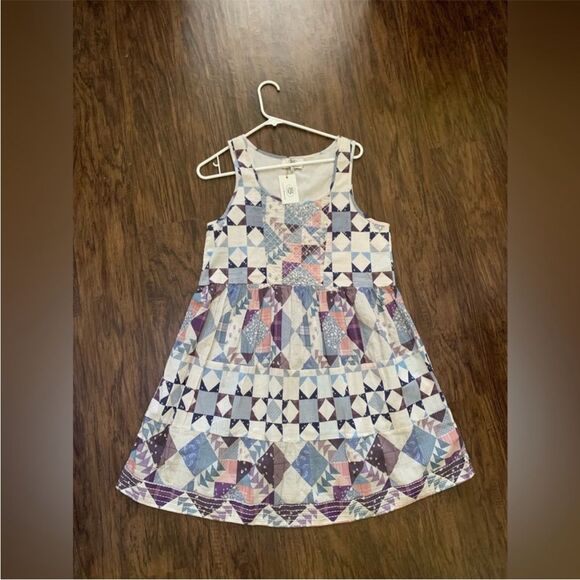 Lucky Brand Dresses & Skirts - Lucky brand Laura Ashley patchwork mini dress size S